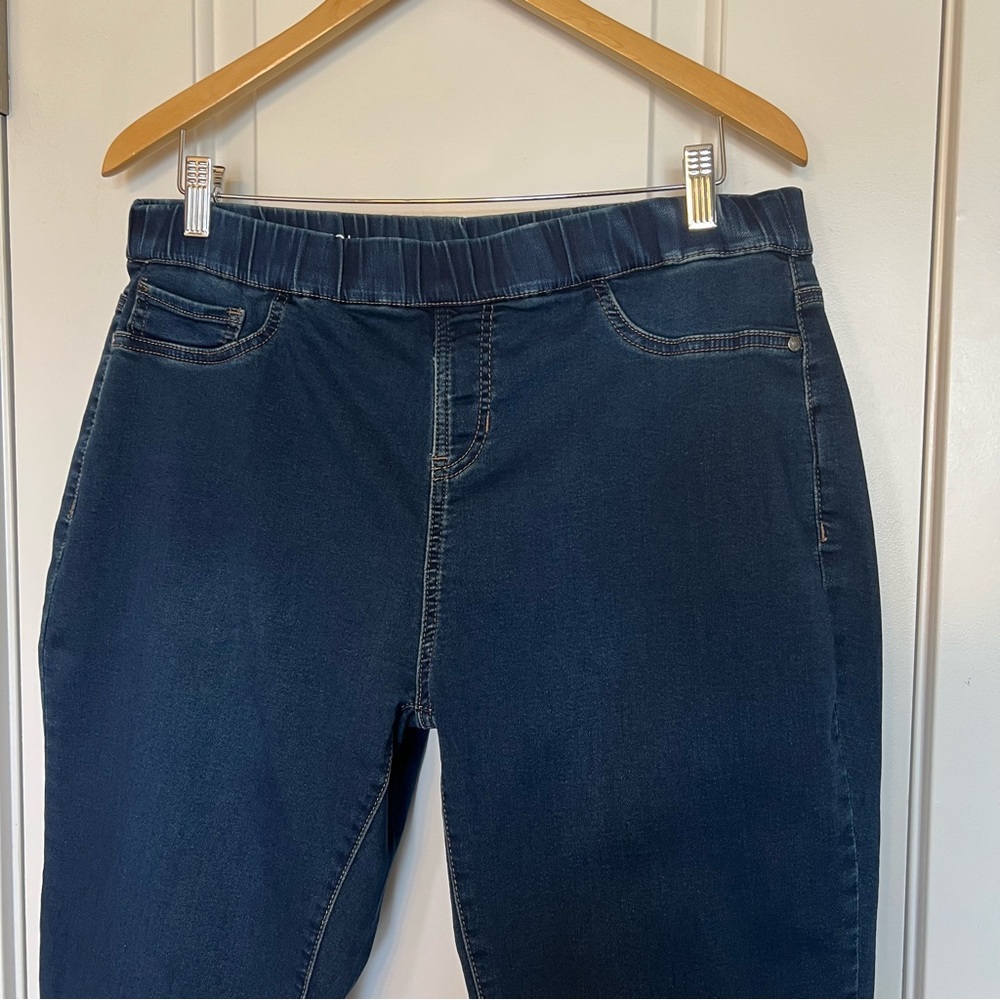 Avenue pull on legging jeans Elastic waistband Size 16A Jegging Comfort Stretchy - Picture 2 of 7